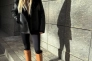Сапоги женские кожаные коричневого цвета с ремешком без каблука зимние Фото 20