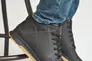 Чоловічі кросівки шкіряні зимові чорні Emirro 100 на меху Фото 4
