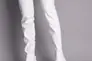 Сапоги чулки женские кожаные белые демисезонные Фото 3