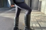 Сапоги женские кожаные черного цвета демисезонные Фото 13