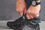 Мужские кроссовки кожаные зимние черные Extrem 1570 на меху Фото 6