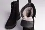 Ботинки женские замшевые черные зимние Фото 11