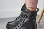 Жіночі черевики шкіряні зимові чорні Vlamax Б 67 на меху Фото 1
