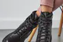 Жіночі черевики шкіряні зимові чорні Vlamax Б 67 на меху Фото 3