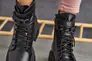 Жіночі черевики шкіряні зимові чорні Vlamax Б 67 на меху Фото 9