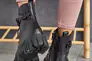 Жіночі черевики шкіряні зимові чорні Vlamax Б 67 на меху Фото 10