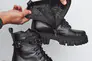 Женские ботинки кожаные зимние черные Vlamax Б 67 на меху Фото 11