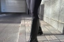 Чоботи жіночі шкіряні чорного кольору зимові Фото 10