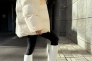 Сапоги женские кожаные белого цвета демисезонные Фото 18