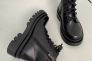 Ботинки женские кожаные черного цвета на меху Фото 24