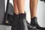 Женские ботинки кожаные зимние черные Чобіток 208 на меху Фото 8