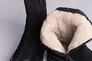 Ботинки женские замшевые черные с кожаной вставкой зимние Фото 10