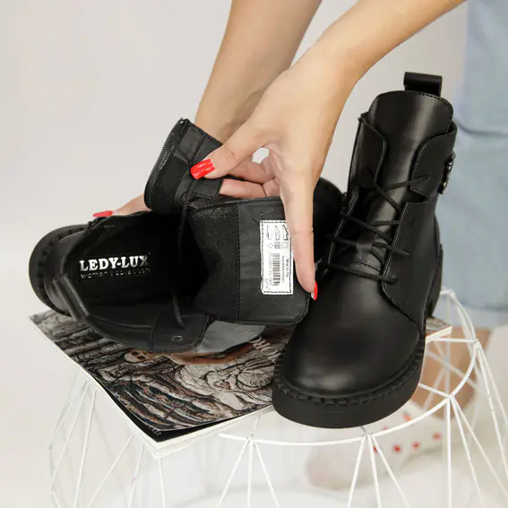 Ботинки Zumer 30-110 Ж 581360 Черные фото 12 — интернет-магазин Tapok