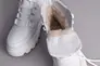 Ботинки женские кожаные белые зимние Фото 12