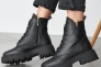 Женские ботинки кожаные зимние черные Yuves 5578 На меху Фото 5