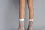 Ботинки женские замшевые бежевого цвета демисезонные Фото 7