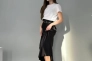 Ботинки женские кожаные черные на черной подошве низкий ход демисезонные Фото 15