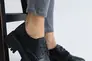 Женские туфли кожаные весна/осень черные Yuves 170 Style Фото 1