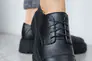 Женские туфли кожаные весна/осень черные Yuves 170 Style Фото 10
