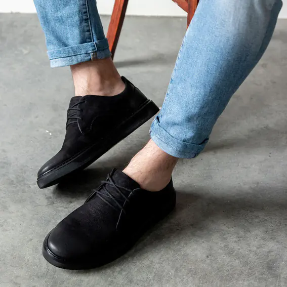Туфлі чоловічі 4S 581935 Чорні фото 1 — інтернет-магазин Tapok