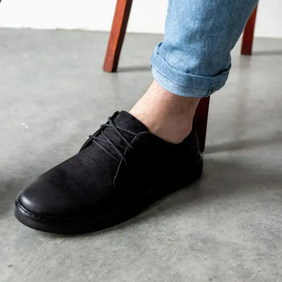 Туфлі чоловічі 4S 581935 Чорні фото 2 — інтернет-магазин Tapok