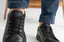 Мужские кеды кожаные весна/осень черные Yuves 2020 Limited Edition Фото 2