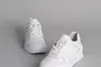 Кросівки дитячі шкіряні білі Фото 3