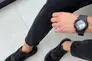 Кроссовки мужские кожаные черные с вставками замши Фото 6