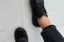 Кроссовки мужские кожаные черные с вставками замши Фото 7