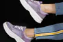 Кросівки жіночі шкіряні 4S 581969 Фіолетові Фото 1