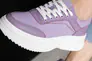Кросівки жіночі шкіряні 4S 581969 Фіолетові Фото 5