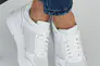 Жіночі кросівки шкіряні літні білі Yuves 197 Фото 1
