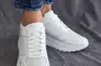 Жіночі кросівки шкіряні літні білі Yuves 197 Фото 3