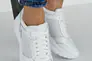 Жіночі кросівки шкіряні літні білі Yuves 197 Фото 7