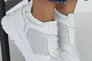 Женские кроссовки кожаные летние белые Yuves 197 Перфорация Фото 8