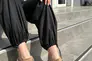 Кросівки жіночі шкіра флотар бежевого кольору з перфорацією на товстій підошві Фото 10