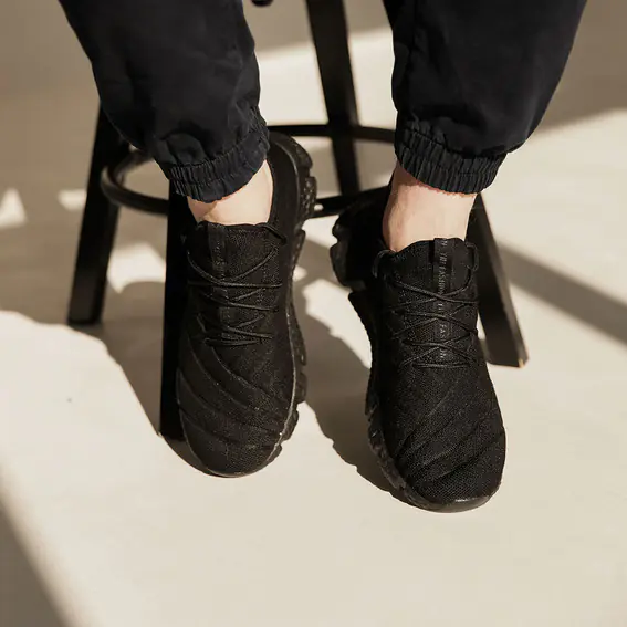 Кросівки чоловічі  582230 Чорні фото 5 — інтернет-магазин Tapok
