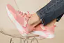 Кросівки жіночі  582381 Рожеві білі Фото 3