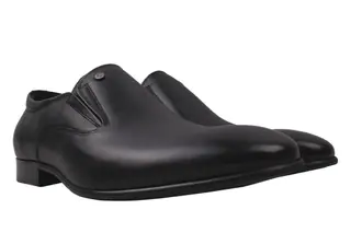 Туфли классика мужские Clemento натуральная кожа цвет Черный 8-20DT