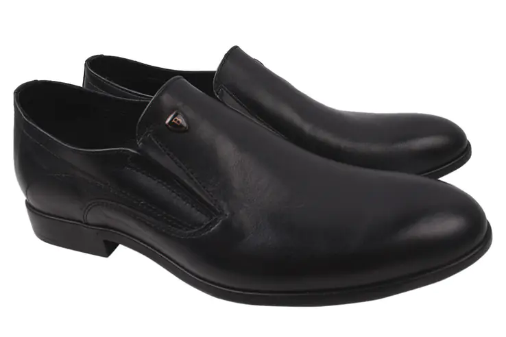 Туфлі класика чоловічі Vadrus натуральна шкіра колір Чорний 248-20DT фото 1 — інтернет-магазин Tapok