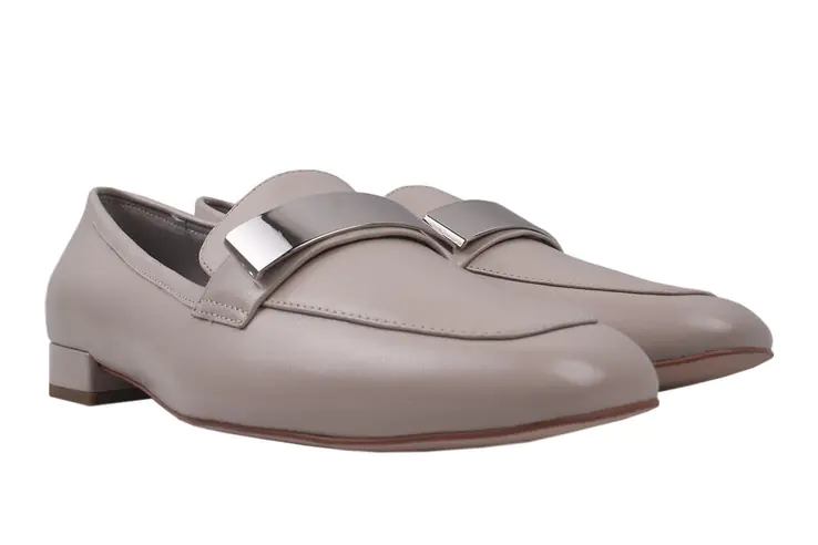 Туфлі на низькому ходу жіночі Anemone натуральна шкіра колір Бежевий 121-20DTC фото 1 — інтернет-магазин Tapok