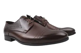 Туфли классика мужские Tapi натуральная кожа цвет Коричневый 280-9DT