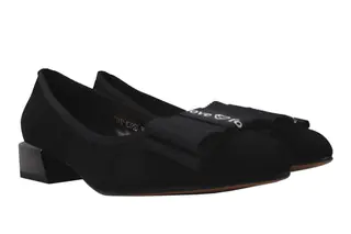 Туфли на низком ходу женские Gelsomino эко замш цвет Черный 171-20DTC