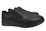 Туфлі чоловічі з натуральної шкіри на низькому ходу колір Чорний Rondo 28-21DTC Фото 1