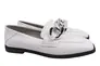 Туфли женские из натуральной кожи на низком ходу цвета Белый Tucino 558-21DTC Фото 1