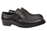 Туфлі чоловічі з натуральної шкіри на низькому ходу колір Чорний Brooman 866-21DT Фото 1