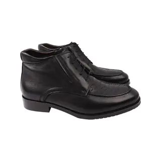 Ботинки мужские Lido Marinozi черные натуральная кожа 223-22ZH