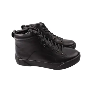 Ботинки мужские Marion черные натуральная кожа -22ZHC