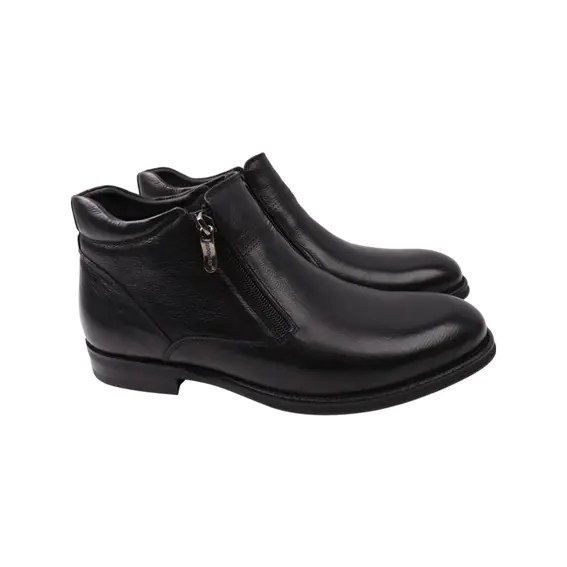 Ботинки мужские Brooman черные натуральная кожа 882-22ZH фото 1 — интернет-магазин Tapok