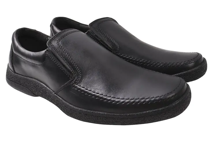 Туфлі чоловічі Konors натуральна шкіра колір Чорний 483-20/22DTC фото 1 — інтернет-магазин Tapok